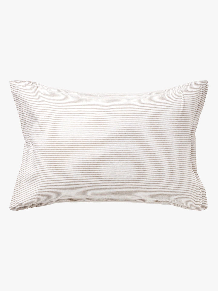 Celeste Khaki Linen & Cotton Duvet Cover Set