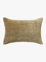 Cino Khaki Cotton Velvet Pillowcases