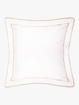 Grosgrain Caramel Egyptian Cotton Tailored Pillowcases