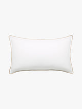 Grosgrain Caramel Trim Egyptian Cotton Pillowcases
