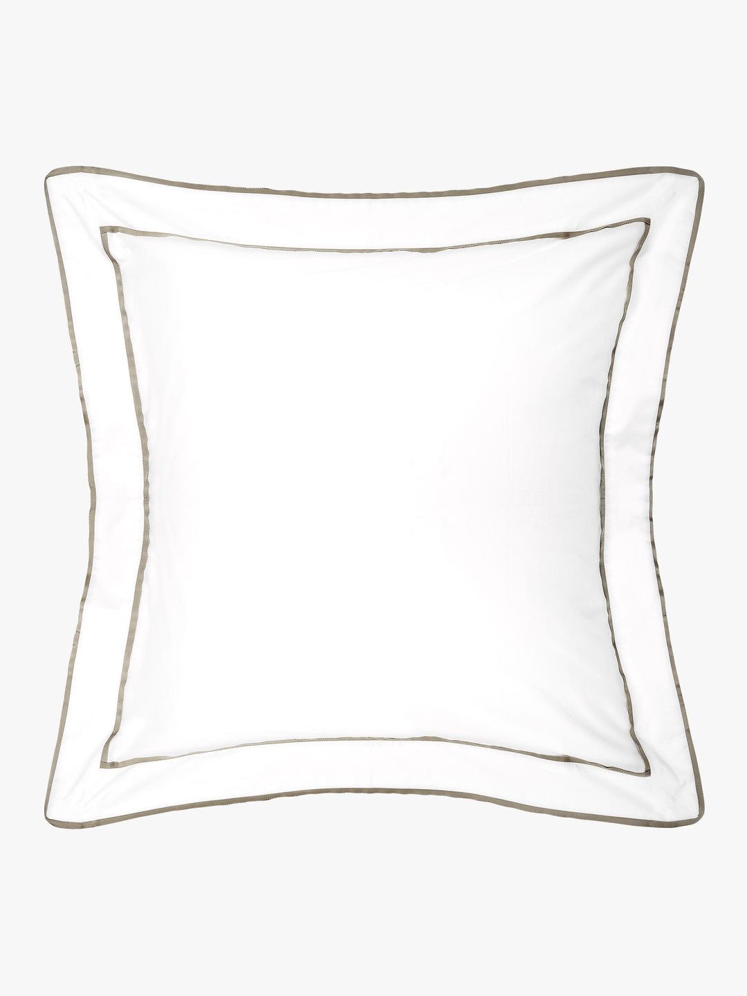 Grosgrain Olive Egyptian Cotton Tailored Pillowcases
