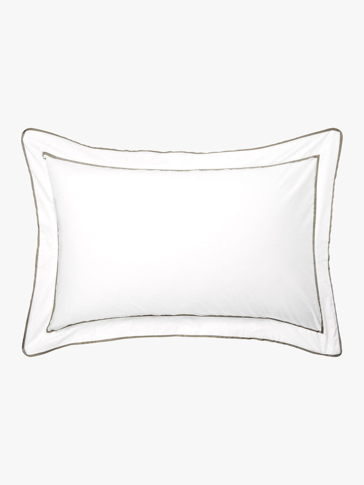 Grosgrain Olive Egyptian Cotton Duvet Cover Set