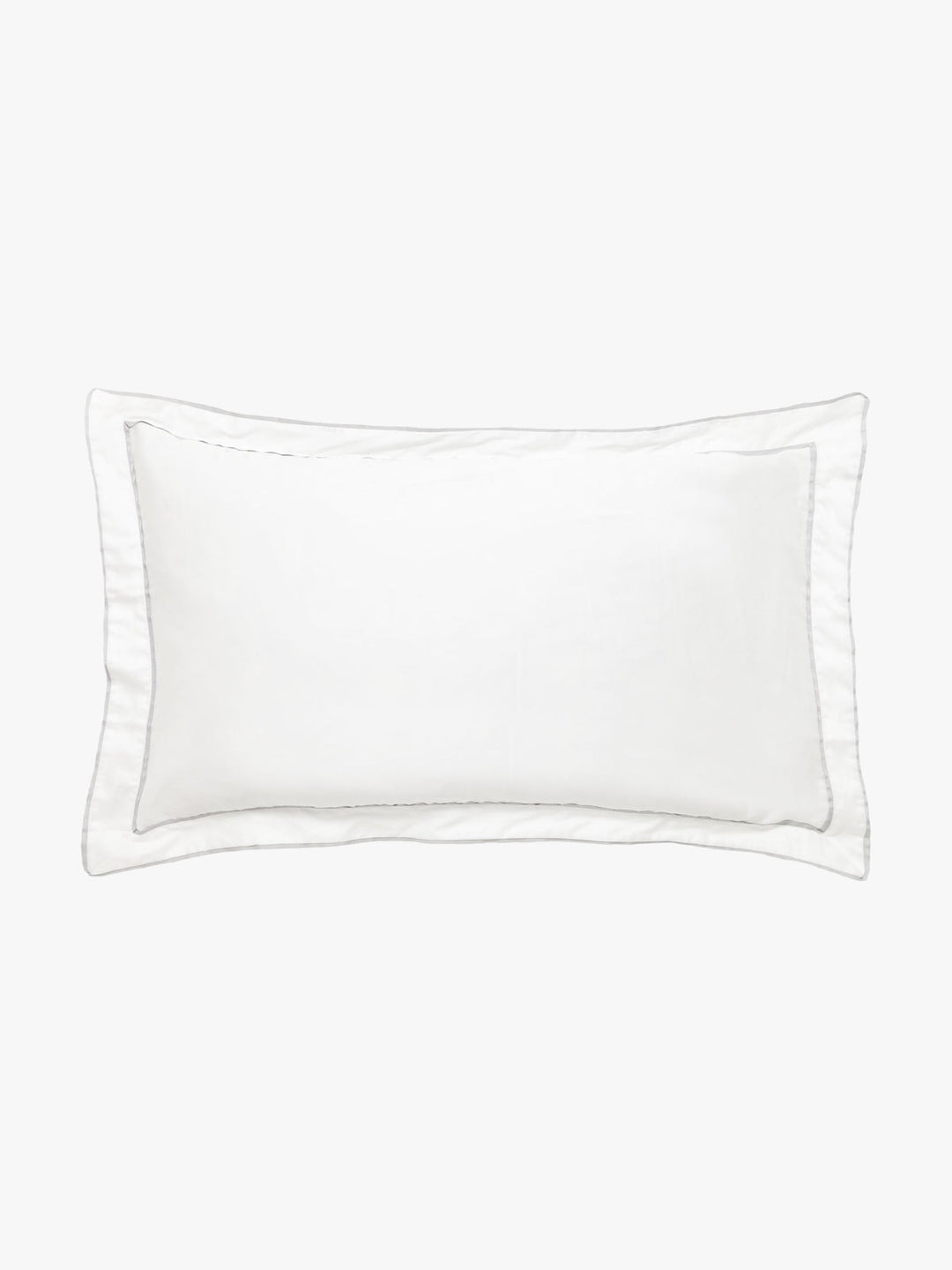 Grosgrain Silver Egyptian Cotton Duvet Cover Set