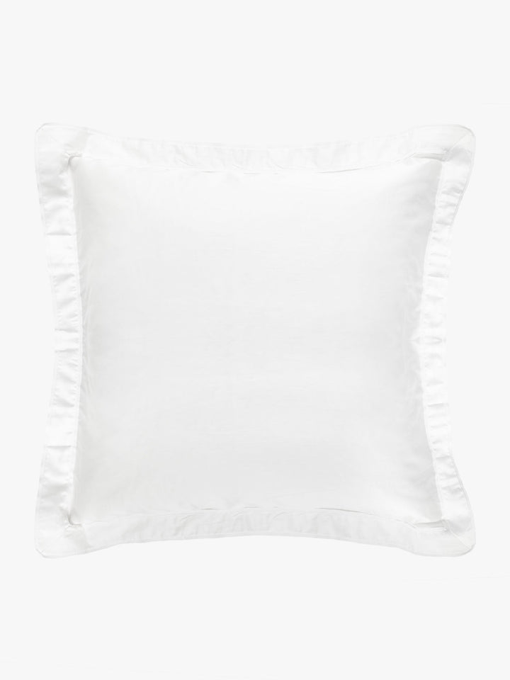 Grosgrain White Egyptian Cotton Tailored Pillowcases