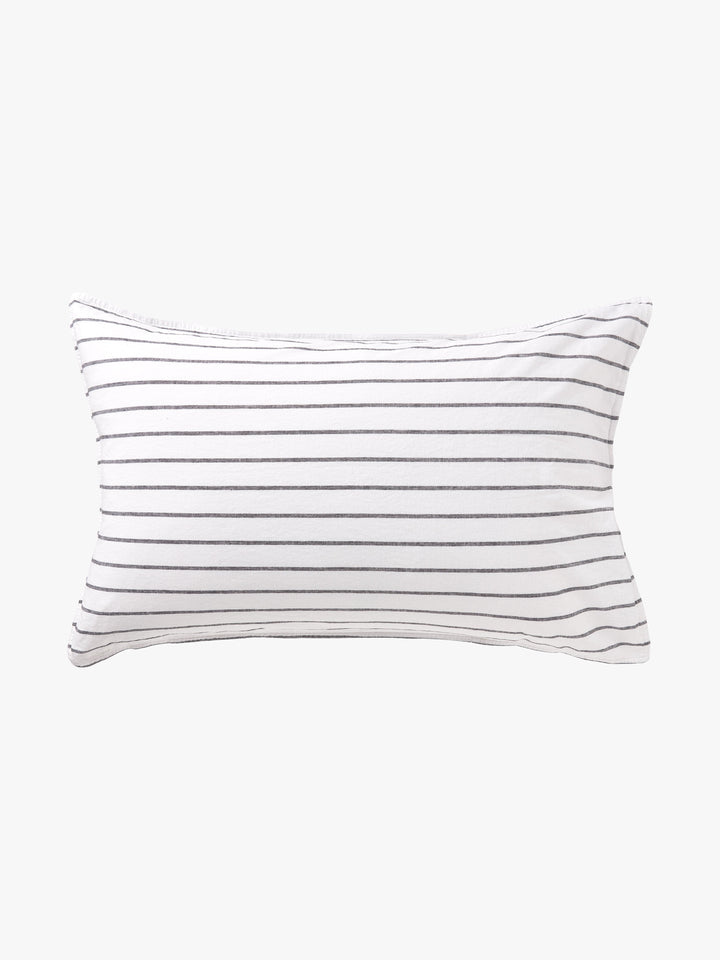 Loft Graphite Linen & Cotton Duvet Cover Set