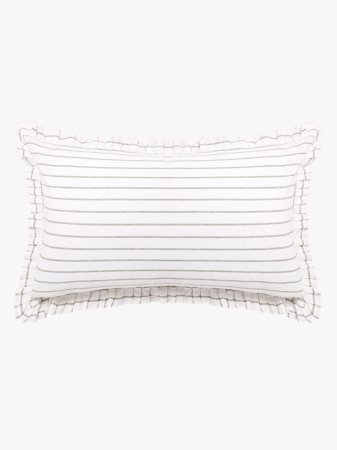 Loft Sage Linen & Cotton Pleated Pillowcases