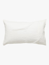 Mondo White Organic French Linen Pillowcases