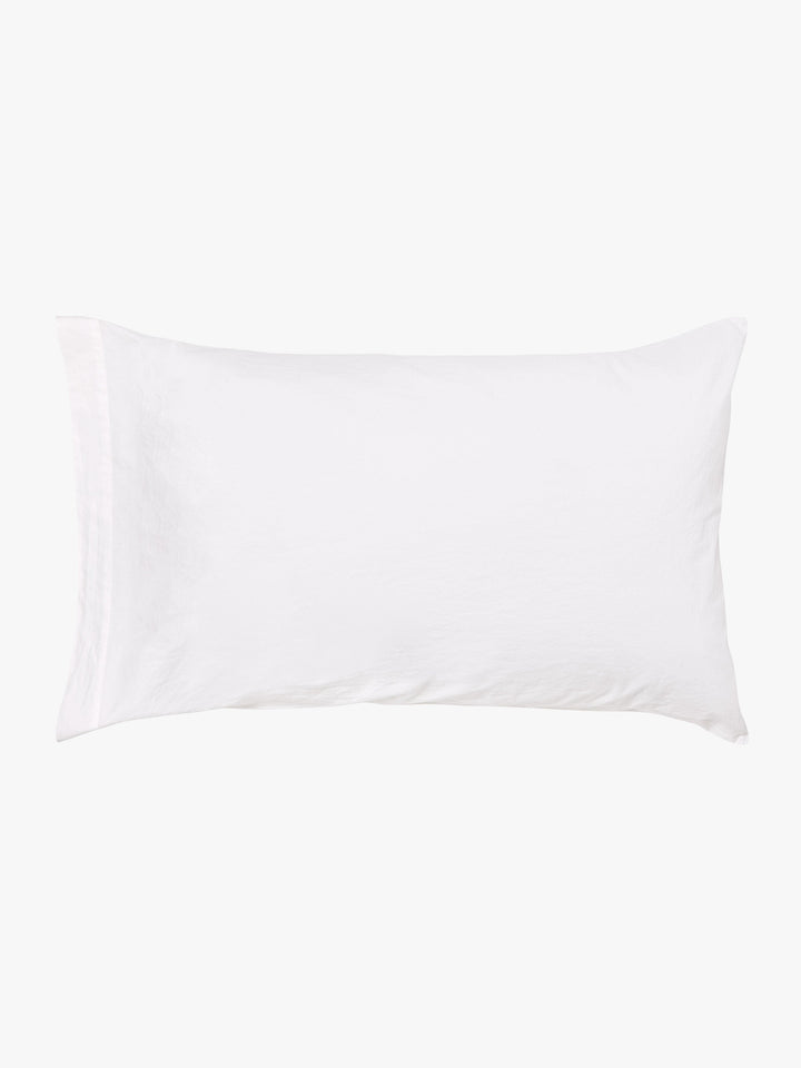 Nordic White Portuguese Cotton Sheet Set