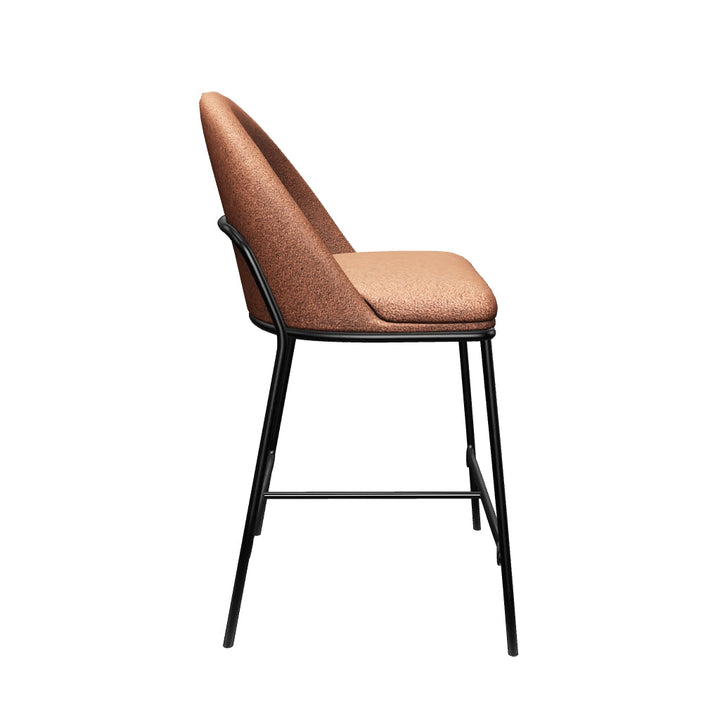 Voss Bar Stool Terracotta