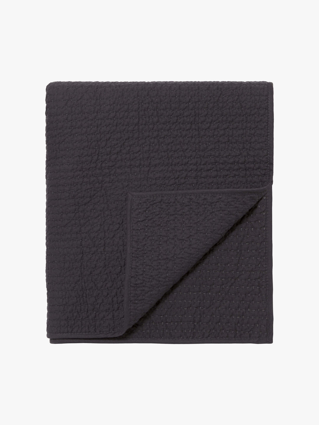Aspen Charcoal Pure Cotton Quilt