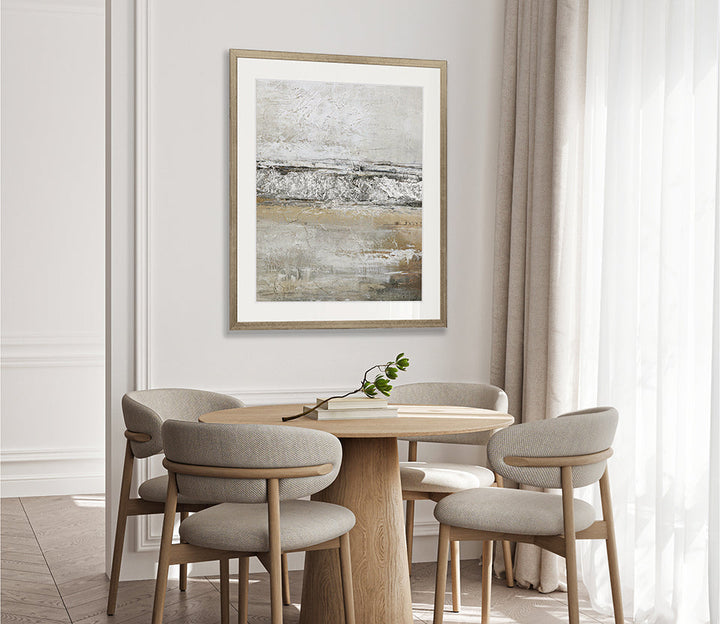 Luminosity Abstract V framed abstract art print – view 2