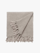 Burton Oatmeal Heavy Linen Throw
