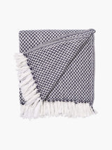 Copenhagen Navy Pure Cashmere Throw