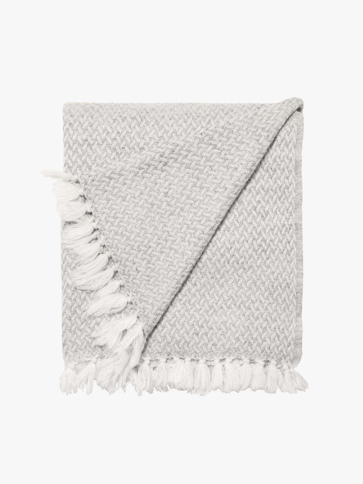 Copenhagen Silver Pure Cashmere Throw