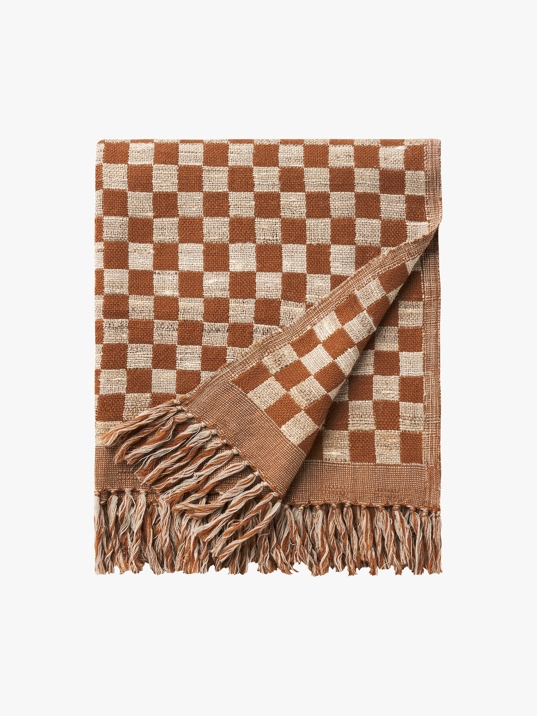 Matteo Bronze Wool & Silk Throw