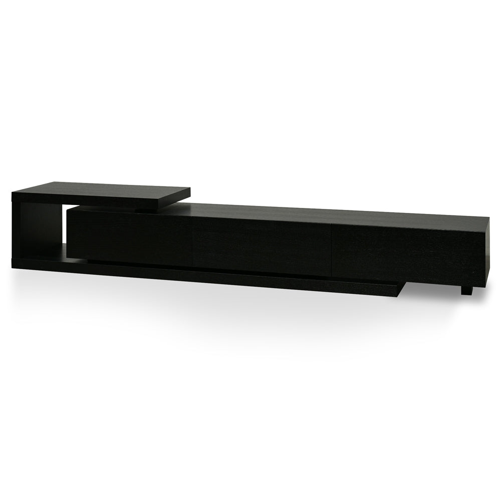 Extendable Lowline Entertainment TV Unit 2.4-3.07m