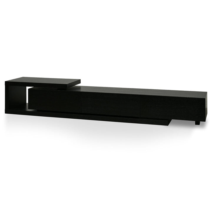 Extendable Lowline Entertainment TV Unit 2.4-3.07m