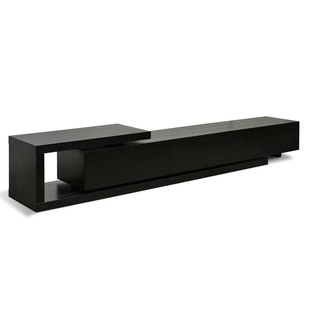 Extendable Lowline Entertainment TV Unit 2.4-3.07m