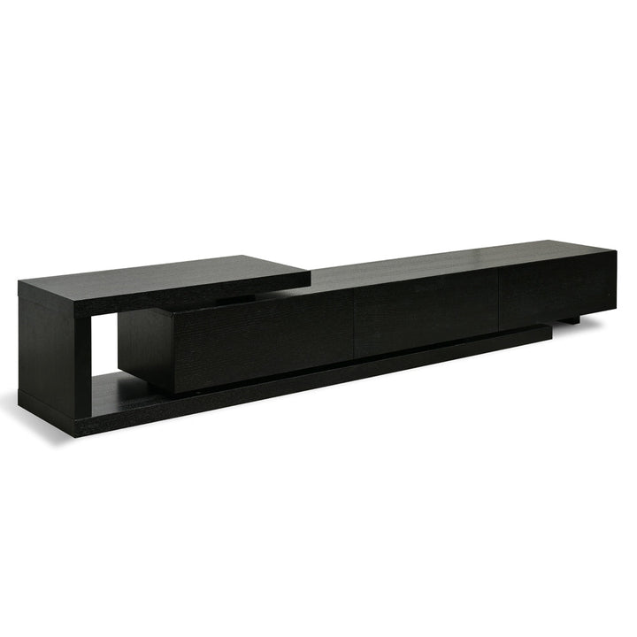 Extendable Lowline Entertainment TV Unit 2.4-3.07m