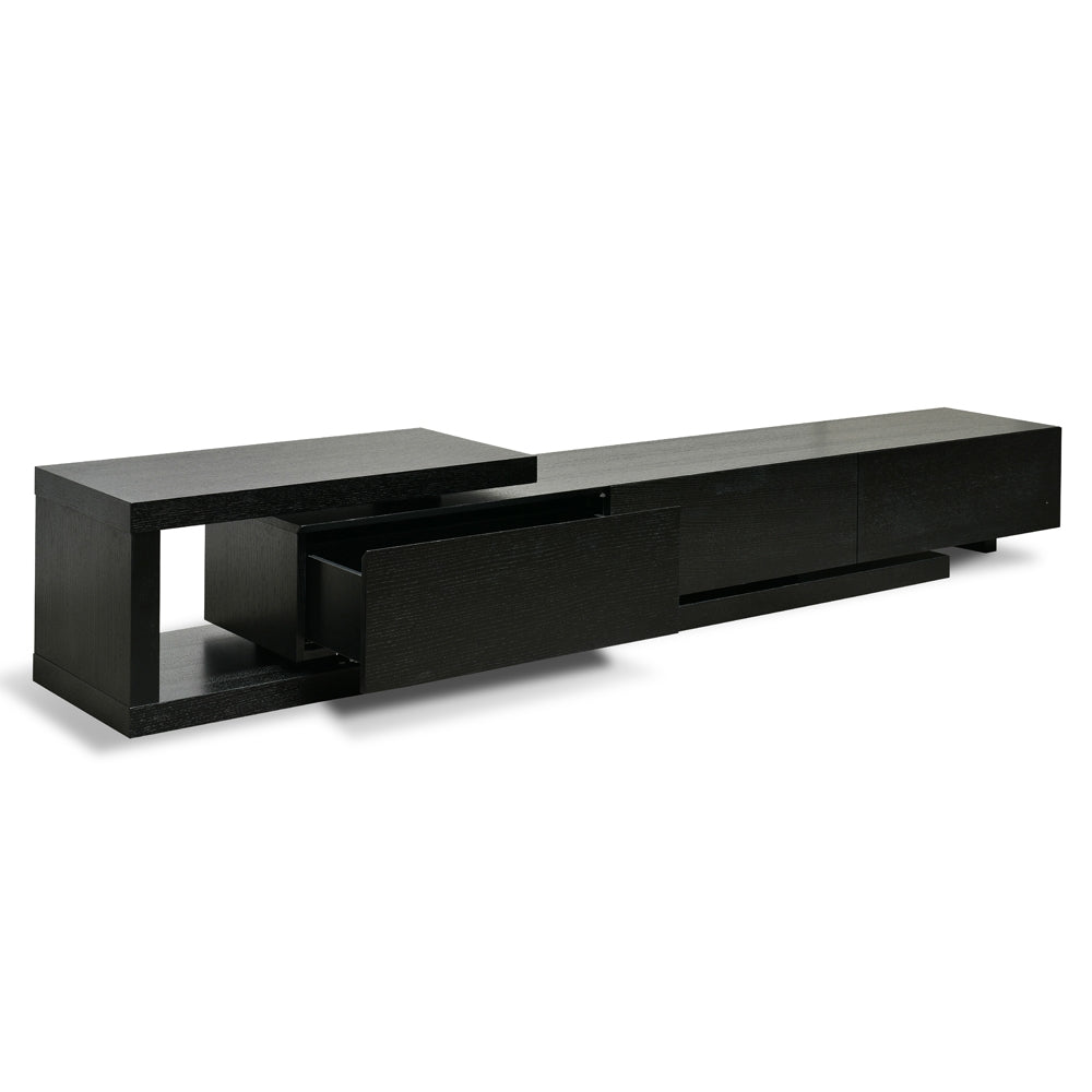 Extendable Lowline Entertainment TV Unit 2.4-3.07m
