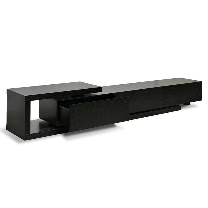 Extendable Lowline Entertainment TV Unit 2.4-3.07m