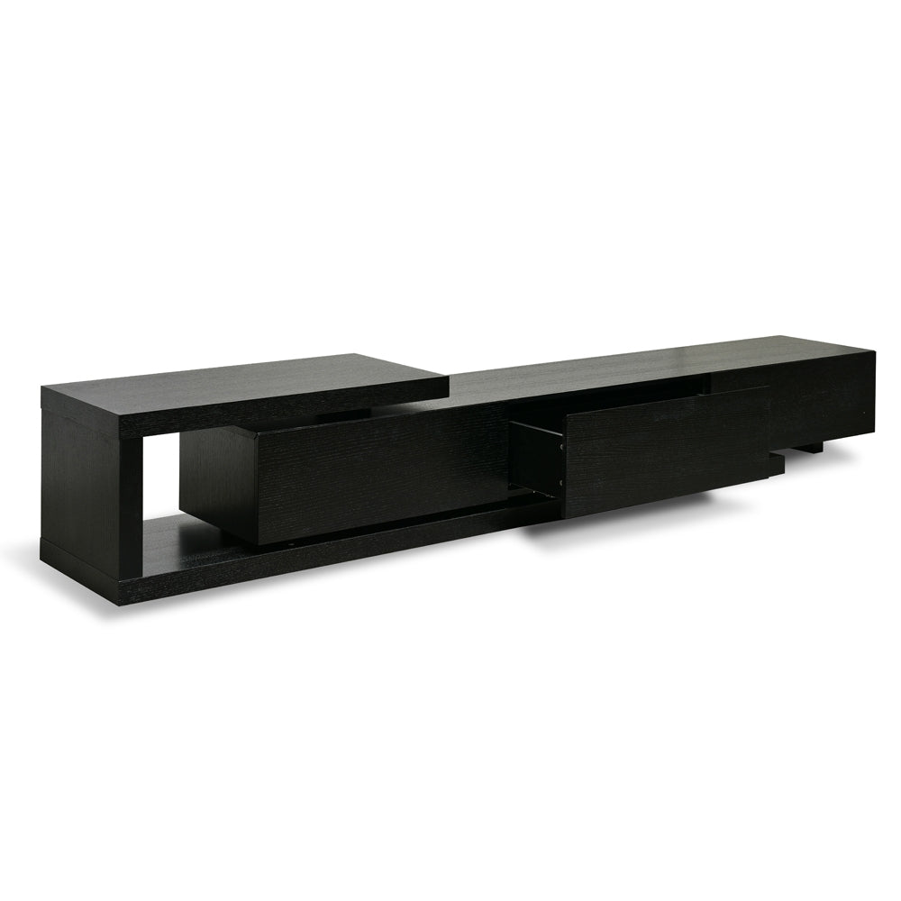 Extendable Lowline Entertainment TV Unit 2.4-3.07m