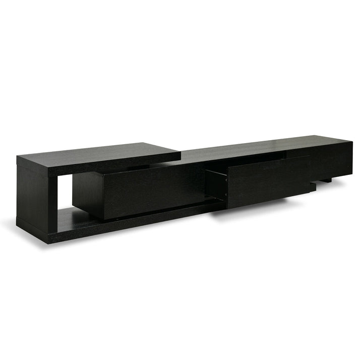 Extendable Lowline Entertainment TV Unit 2.4-3.07m