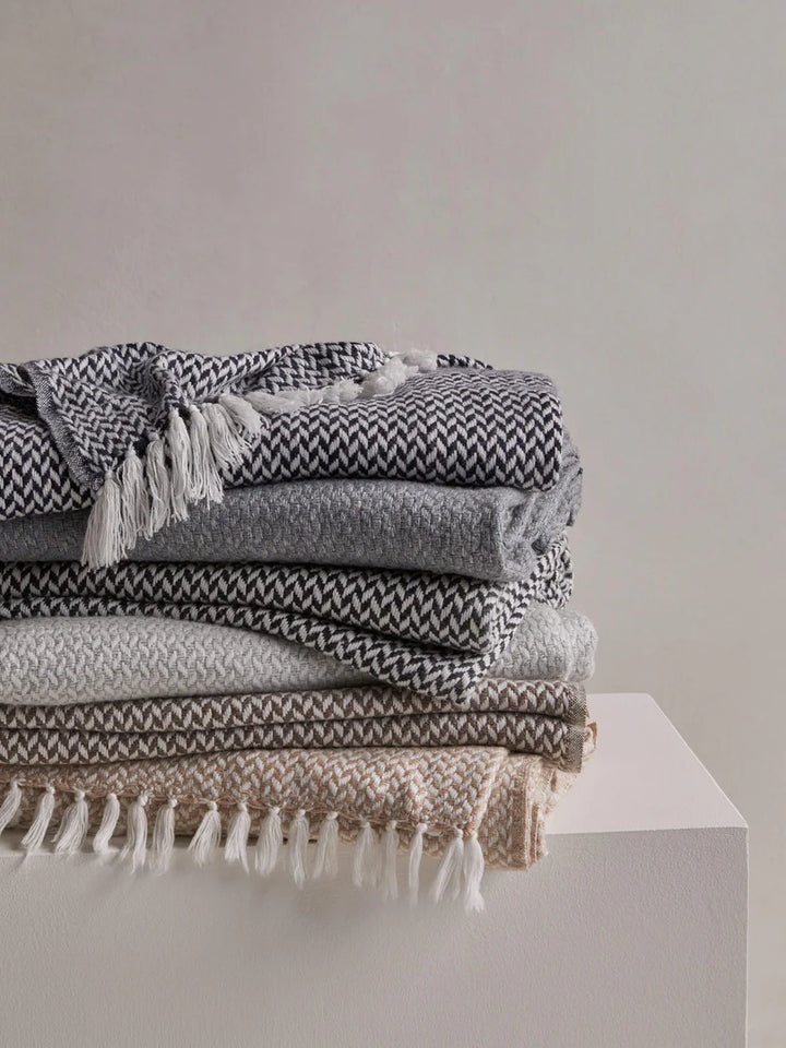 Copenhagen Navy Pure Cashmere Throw