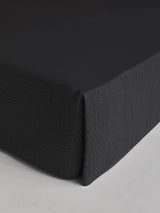 Aspen Black Pure Cotton Valance