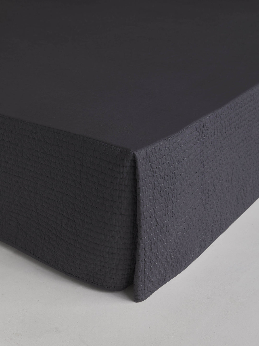 Aspen Charcoal Pure Cotton Valance