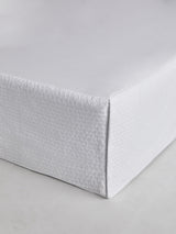 Aspen White Pure Cotton Valance