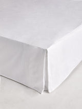 Avenue White Linen & Cotton Valance