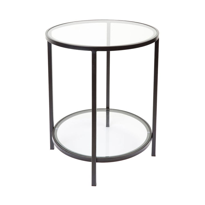 Carmen Black Glass Table