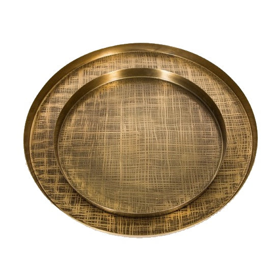 Etched Brass Tray