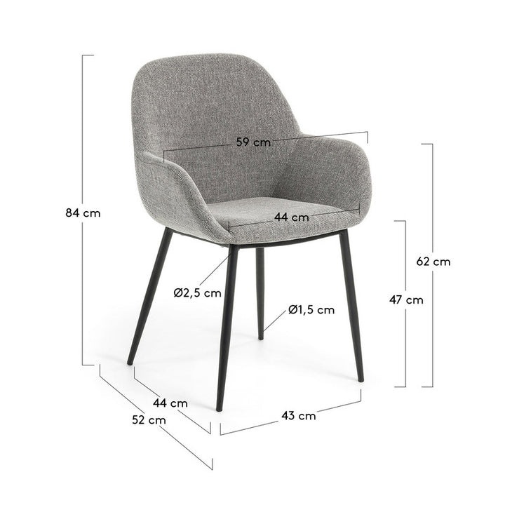 Kondor Grey Dining Chair