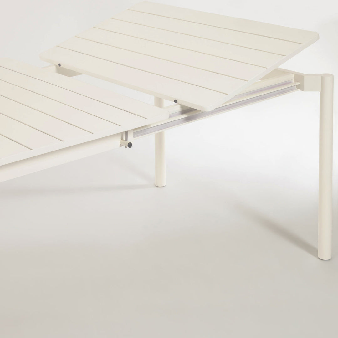 Zorgo White 180-240cm Extendable Dining Table