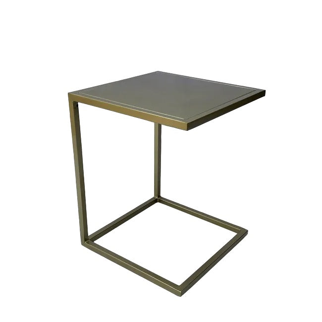 Couch Gold Square Side Table