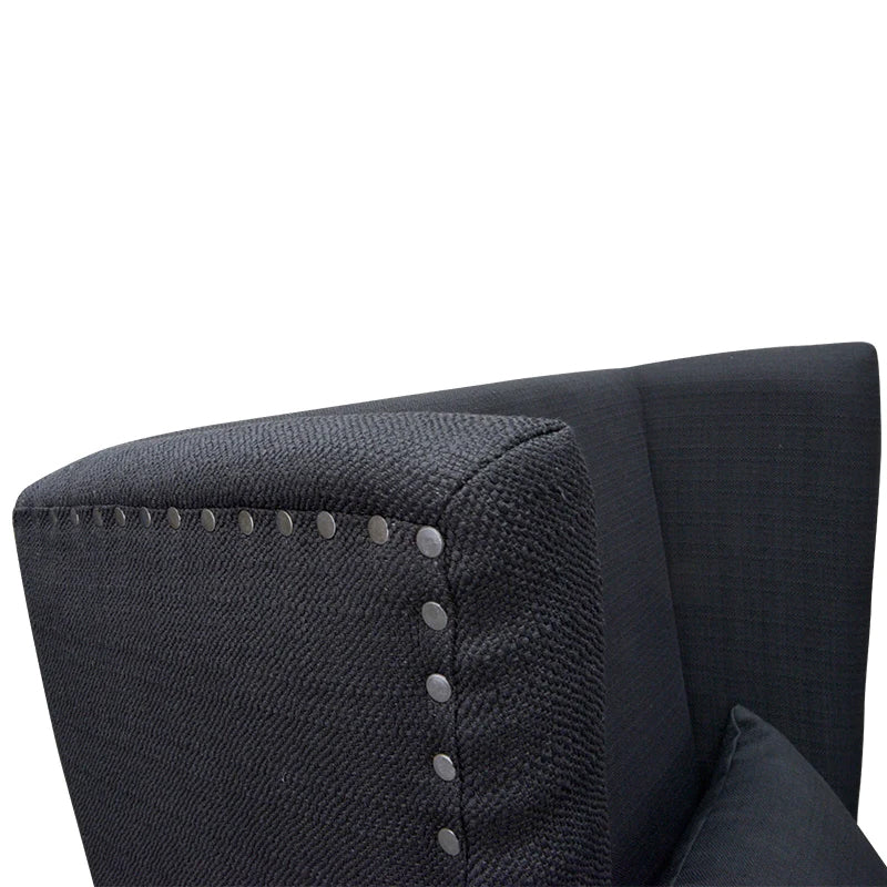 Dallas Black Lounge Chair