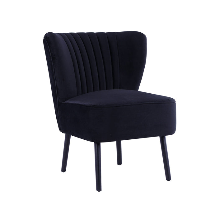 Daisy Chair Black Velvet