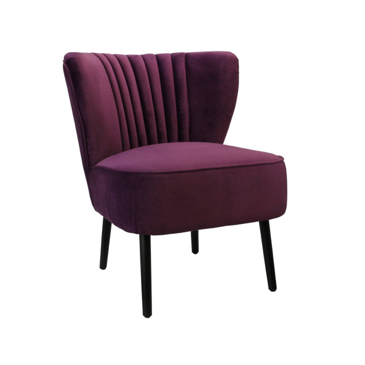 Daisy Chair Mulberry Velvet