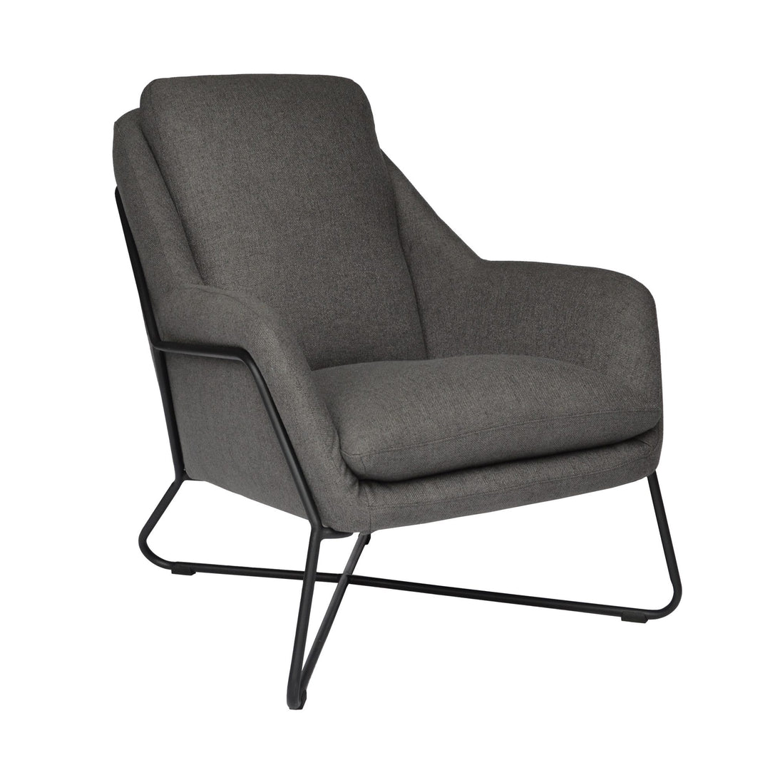Florence Occasional Chair-Charcoal