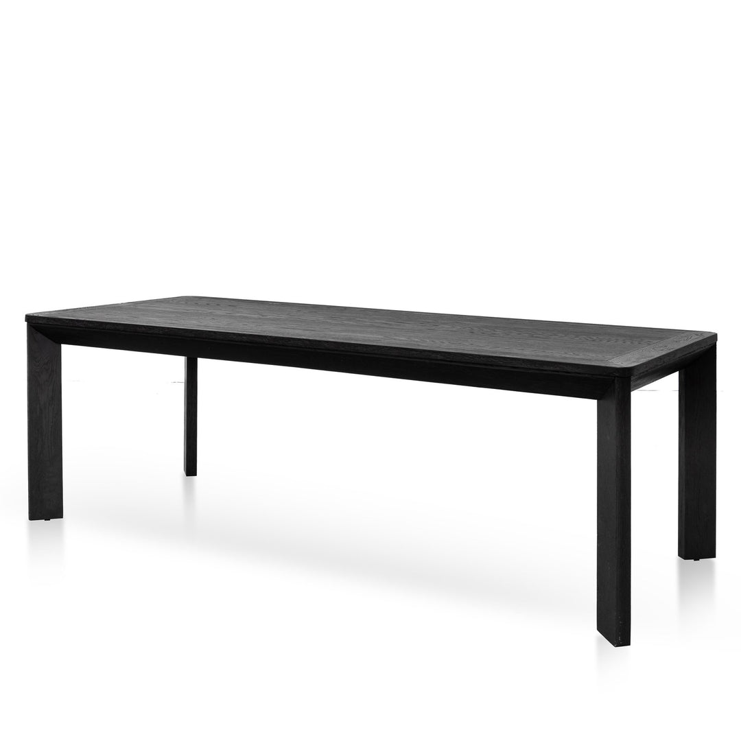 Black 2.4m Dining Table