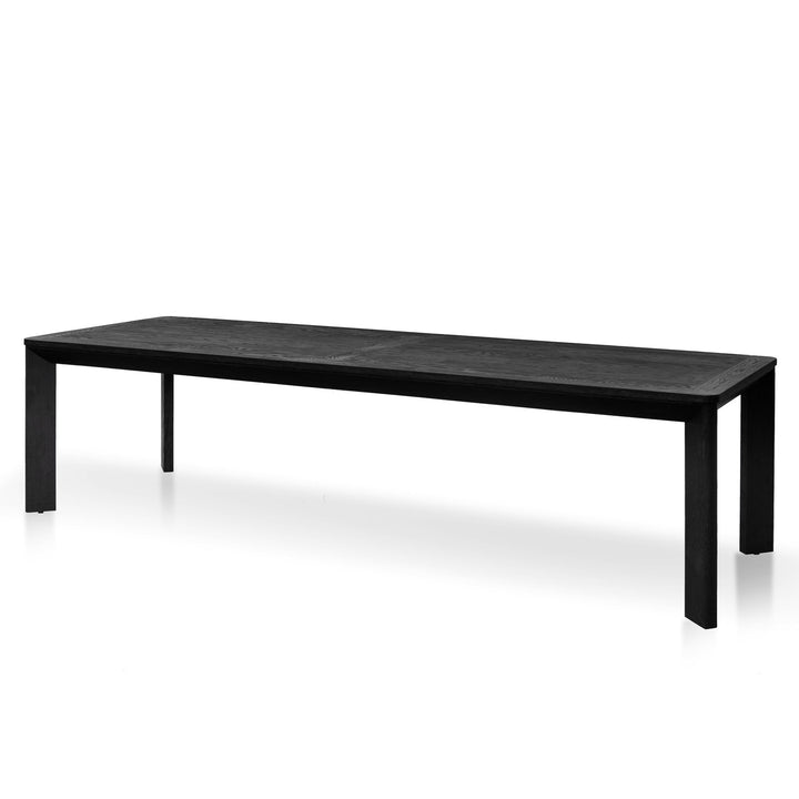 Black 2.4m Dining Table