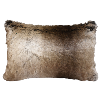 Sable Faux Fur Cushion