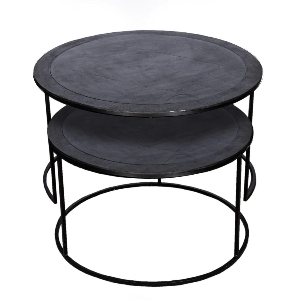 Pierre Black Nested Coffee Table