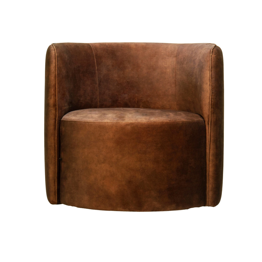 Aubrey Swivel Chair Cinnamon
