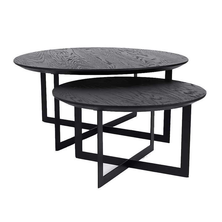 Henry Nested Coffee Table Black