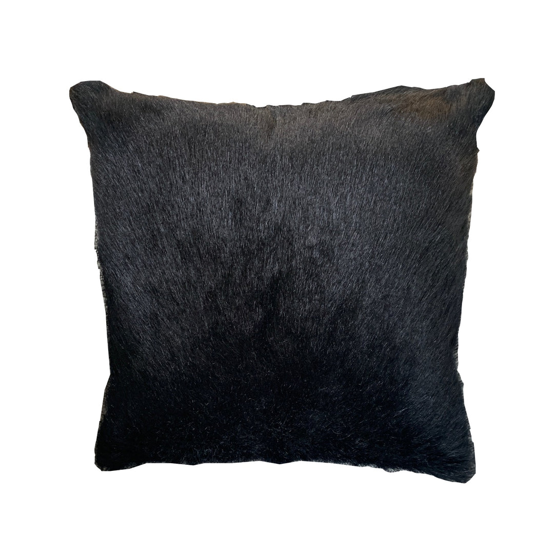 Goatskin Black Cushions