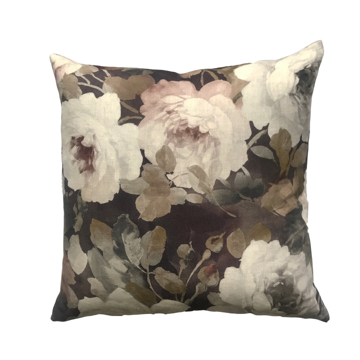 Floral Linen Imperial Cushion