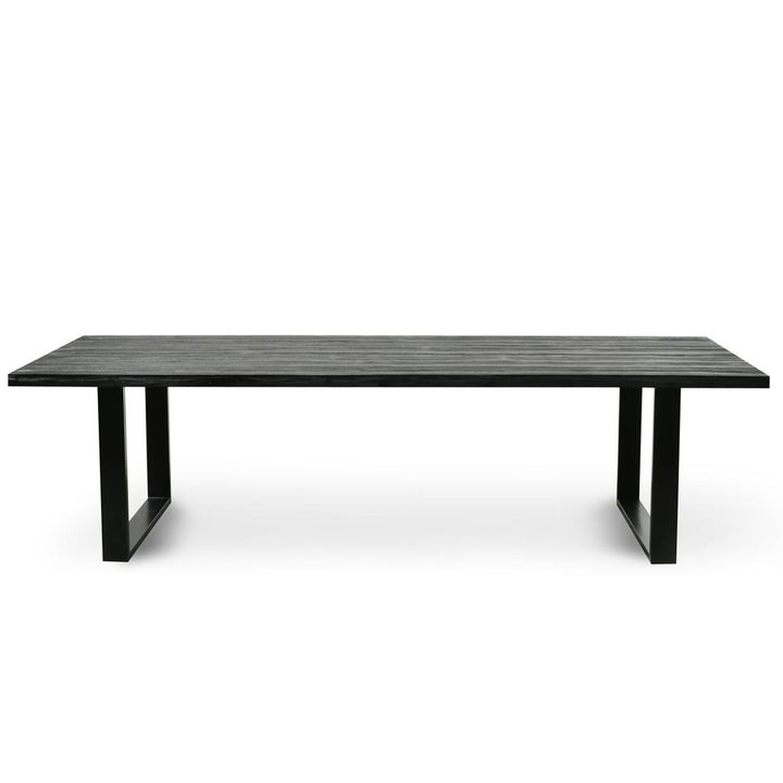 Black 2.8m Dining Table